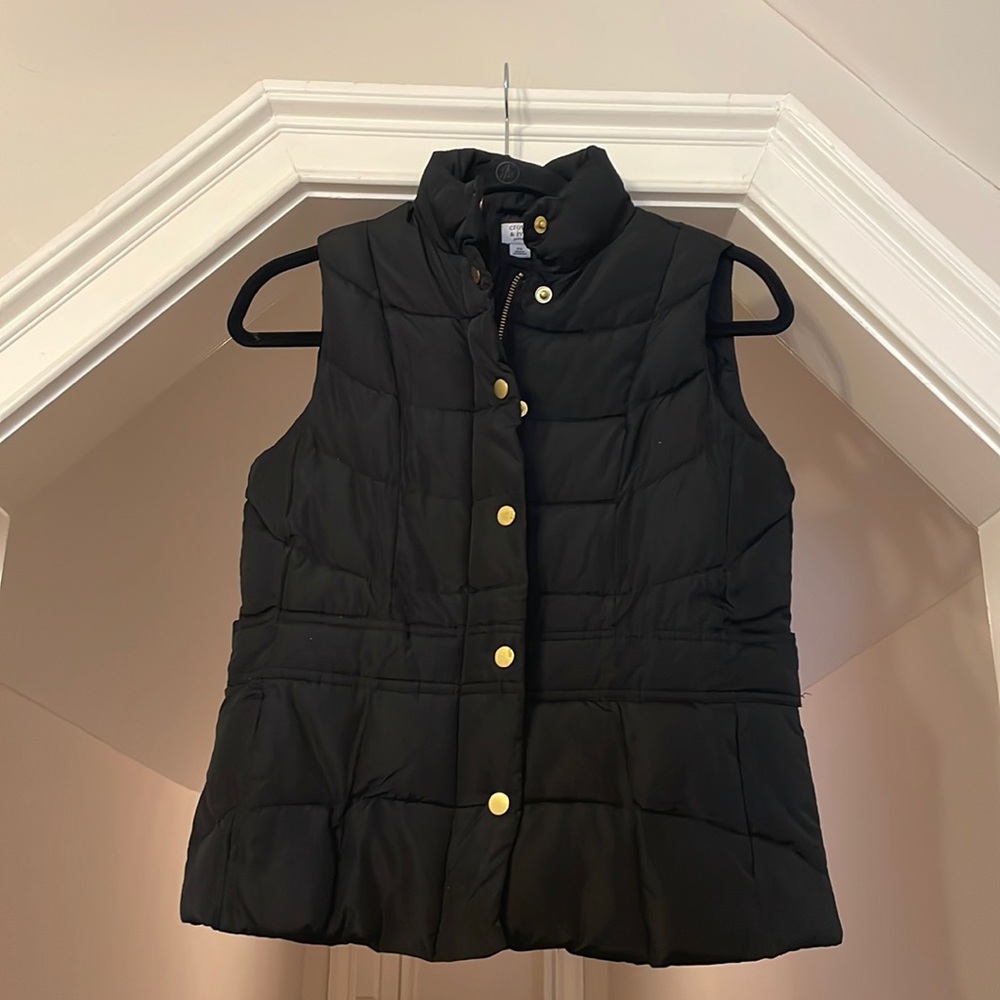Crown & Ivy Quilted Vest, Petite S